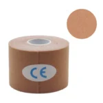 Професійний Кінезіо тейп 5 см х 5 м, темно тілесний, марка kinesiology tape
